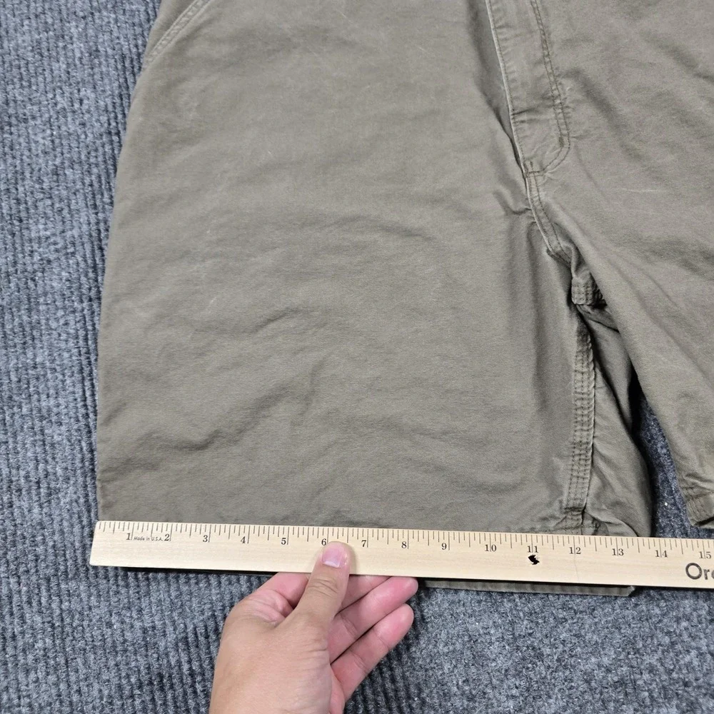 Carhartt Shorts Mens 42 Khaki Work Utility Carpenter B144 LBR Cotton‎ 40x7